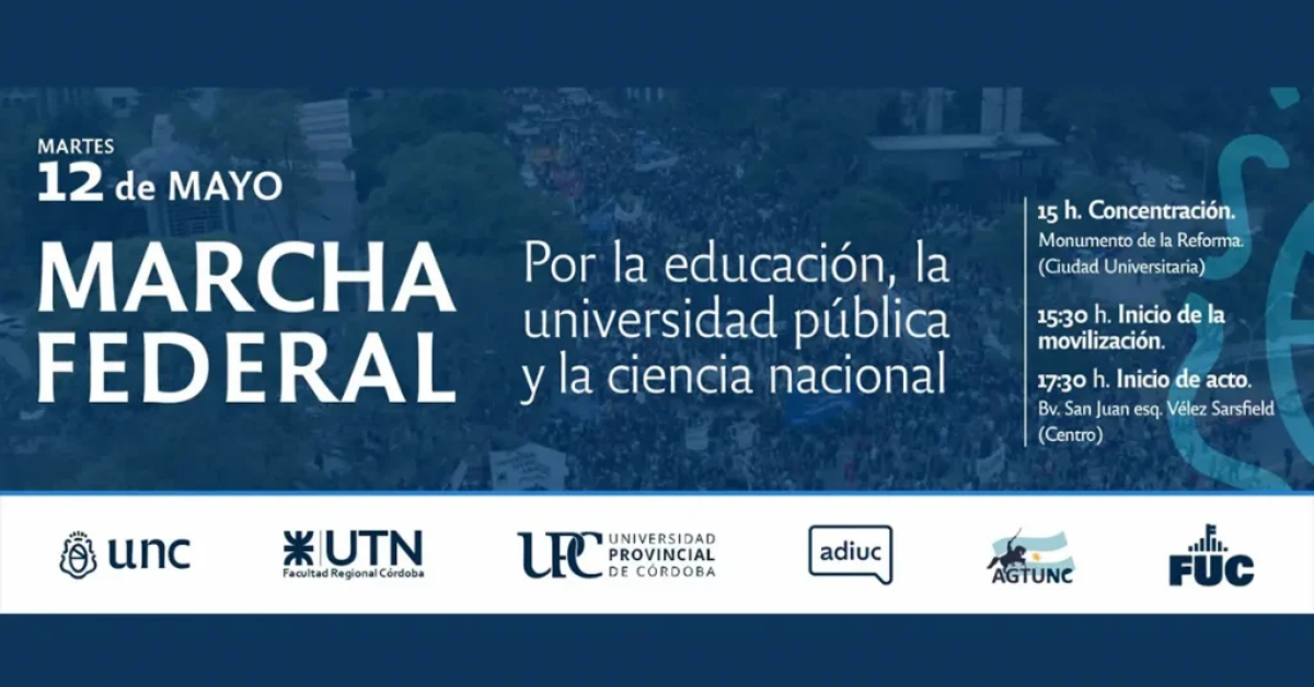Marcha Federal Universitaria: jóvenes reafirman su compromiso con la educación pública