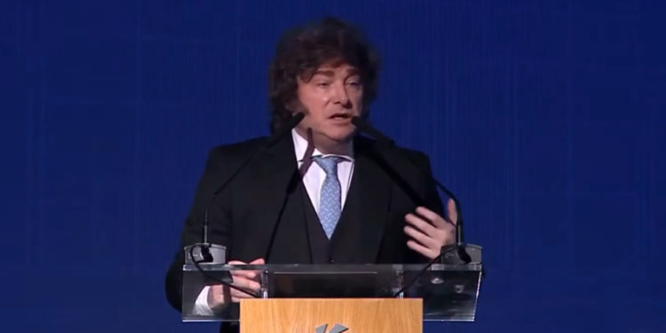 El presidente Javier Milei.
