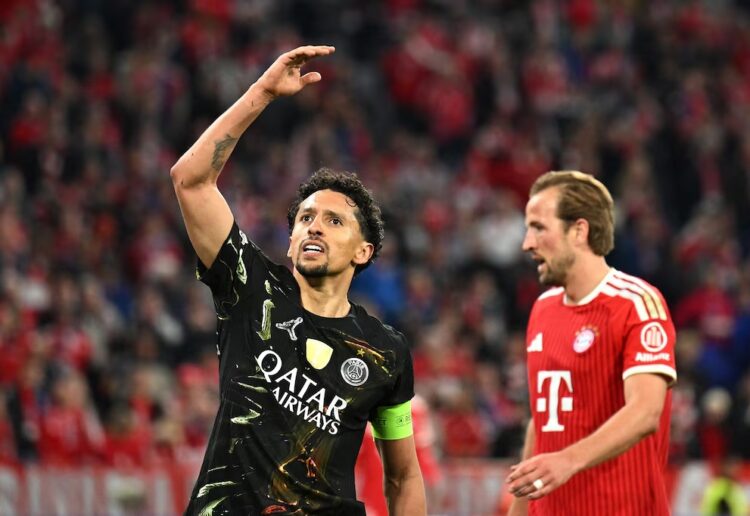 Marquinhos celebra el pase a la final.