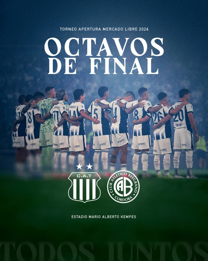 “Por la historia, tu gente y estos colores”: el mensaje de Talleres en la previa del clásico con Belgrano
