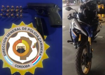 Secuestraron un arma cargada y recuperaron una moto Secuestraron un arma cargada y recuperaron una moto