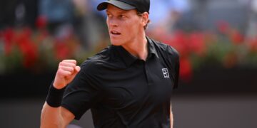 Sinner superó una marca de Djokovic y se metió en las semifinales de Roma