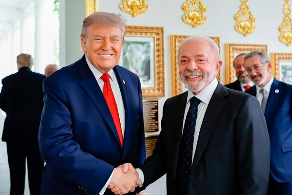 Trump y Lula buscaron relanzar la relación bilateral y avanzar en negociaciones Trump y Lula buscaron relanzar la relación bilateral y avanzar en negociaciones