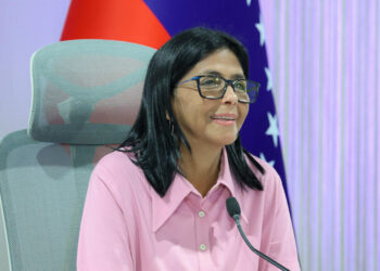 Delcy Rodríguez defendió en La Haya la soberanía venezolana sobre el Esequibo