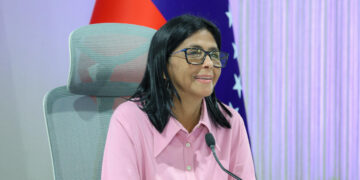 Delcy Rodríguez defendió en La Haya la soberanía venezolana sobre el Esequibo
