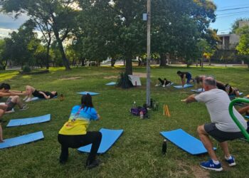 entrenamientos grupales y al aire libre