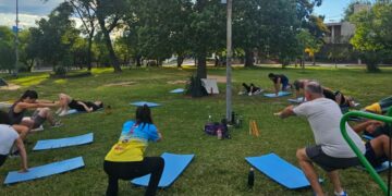 entrenamientos grupales y al aire libre