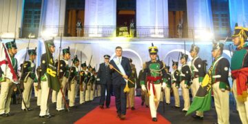 Córdoba festejó el 25 de Mayo con el tradicional relevo de guardia