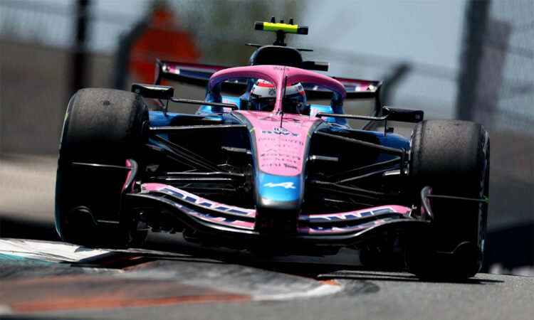 Franco Colapinto cerró la clasificación sprint del Gran Premio de Miami en la octava posición.