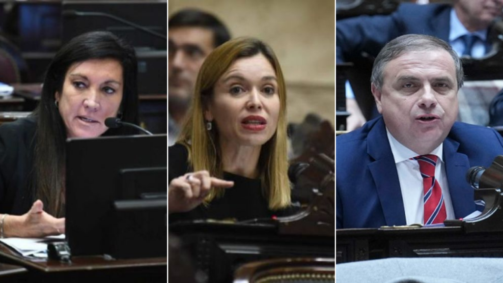 Cómo votaron los diputados cordobeses en el debate por la quita de la Zona Fría Laura Rodríguez Machado, Gabriela Estévez y Juan Brügge.