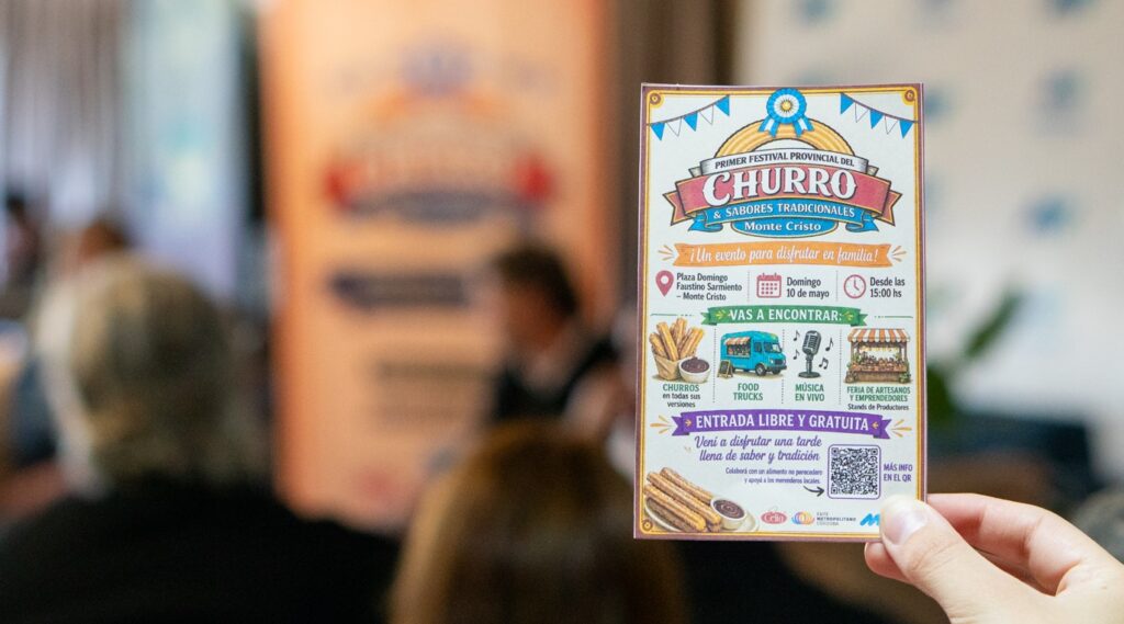 Monte Cristo tendrá el primer Festival Provincial del Churro y Sabores Tradicionales