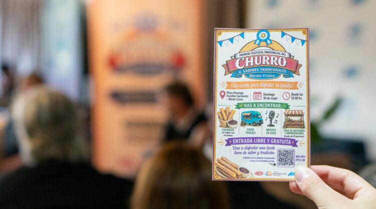 Monte Cristo tendrá el primer Festival Provincial del Churro y Sabores Tradicionales