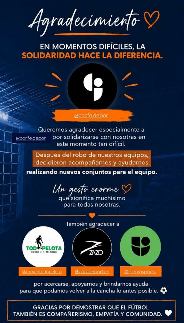 Historia de Instagram compartida por Linces.
