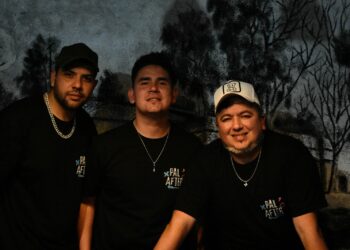 Integrantes de Pal After Cumbia: Matías Garzón, Marcelo Guerra y Fernando Ledesma.