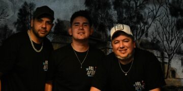 Integrantes de Pal After Cumbia: Matías Garzón, Marcelo Guerra y Fernando Ledesma.