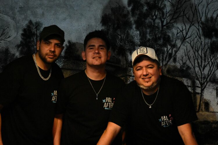 Integrantes de Pal After Cumbia: Matías Garzón, Marcelo Guerra y Fernando Ledesma.