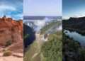 Foto: Parque Nacional Talampaya, Parque Nacional Iguazú y Parque Nacional Quebrada del Condorito.