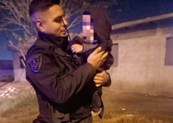 El menor fue trasladado al centro de salud del mismo barrio.