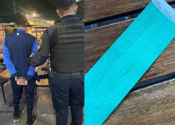 El hombre fue trasladado y quedó a disposición de la Justicia.