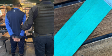 El hombre fue trasladado y quedó a disposición de la Justicia.
