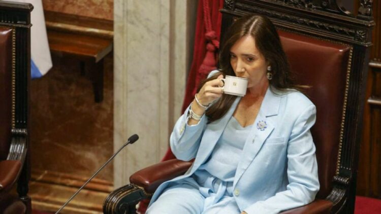 Victoria Villarruel conmemoró el Día del Trabajador.
