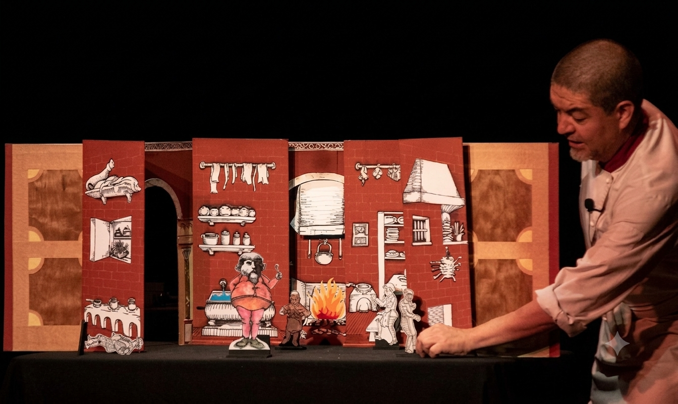 Un referente del teatro de papel brindará un taller intensivo este finde