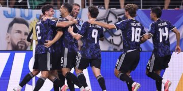 Argentina derrotó a Jordania por 3 a 1 y cerró la fase de grupos con puntaje perfecto