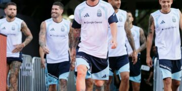 Argentina pegó de arranque y vence 1 a 0 a Islandia en su último amistoso antes del Mundial