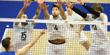Argentina no pudo con Serbia en el debut de la VNL Argentina no pudo con Serbia en el debut de la VNL