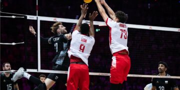 Argentina protagonizó el set más largo de la VNL pero cayó ante Polonia
