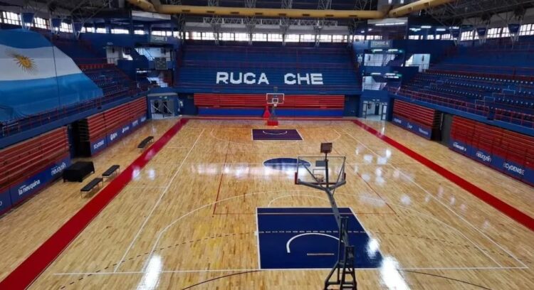 El escenario que recibirá la serie entre Argentina y Turquía.