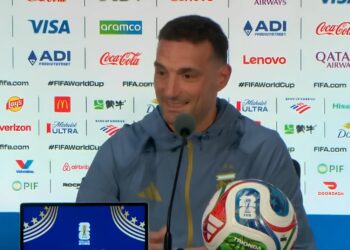 Liuonel Scaloni en conferencia de prensa. Mundial 2026