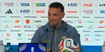 Liuonel Scaloni en conferencia de prensa. Mundial 2026