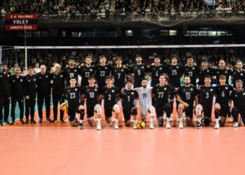 Argentina ya está en Brasil para disputar la VNL