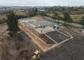 Avanza la construcción de una dársena para camiones en Bajo Grande