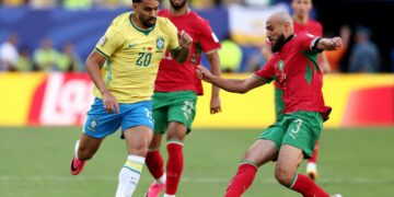 Brasil debutó con un empate 1-1 frente a Marruecos.