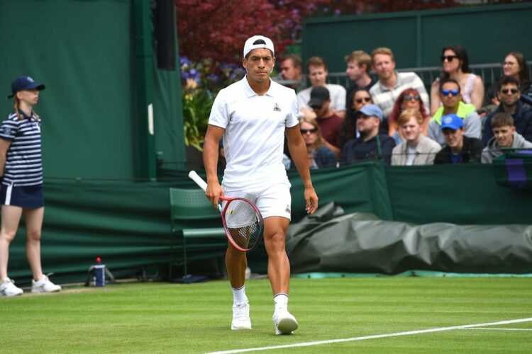 Seba Baéz quedó eliminado de Wimbledon tras caer en cinco sets frente a Struff.