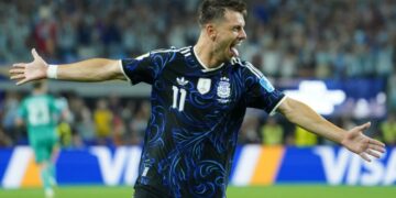 Con un golazo de tiro de libre de Gio Lo Celso, Argentina derrota 1-0 a Jordania