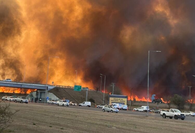 Córdoba declaró el estado de alerta ambiental por riesgo de incendios hasta fin de año. alerta