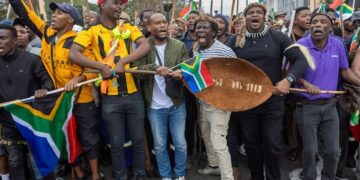 Crecen las protestas contra inmigrantes en situación irregular en Sudáfrica Crecen las protestas contra inmigrantes en situación irregular en Sudáfrica