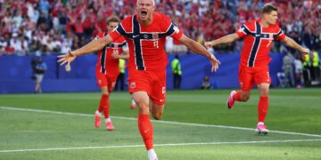 Doblete de Haaland y Noruega vence 2 a 1 a Irak