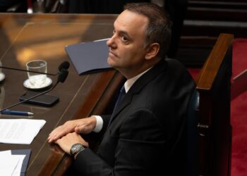 Diputados confirma la sesión de mañana para avanzar en la interpelación a Adorni El jefe de Gabinete, Manuel Adorni.