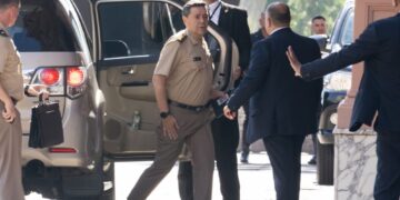 El ministro de Defensa, Carlos Presti, en Casa Rosada.