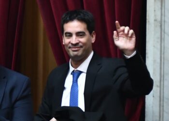 El vocero presidencial, Adrián Ravier