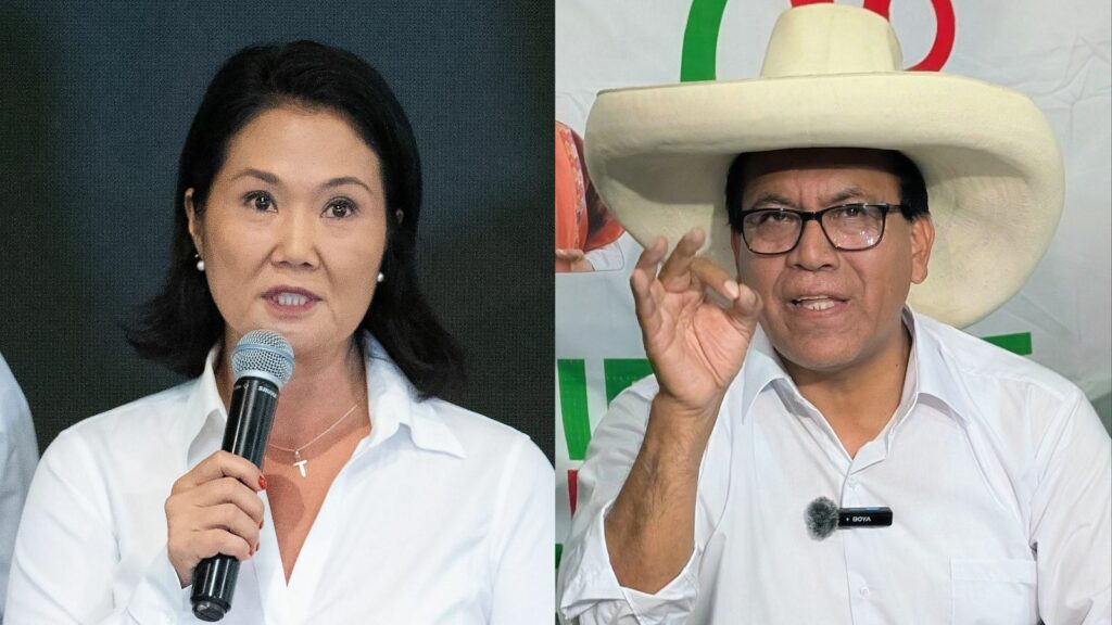 En una disputa histórica, Fujimori supera por muy pocos votos a Sánchez En una disputa histórica, Fujimori supera por muy pocos votos a Sánchez