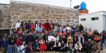 La Escuela Albergue Ceferino Namuncurá se encuentra en la Pampa de Achala.
