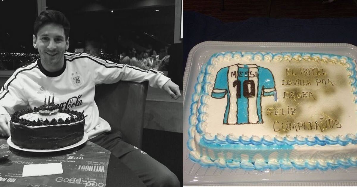 Messi, el hombre que hizo feliz al mundo Este 24 de junio Messi vuelve a celebrar su cumpleaños en pleno Mundial, algo que ya le ocurrió en Alemania 2006, cuando cumplió 19 años; en Sudáfrica 2010, cuando llegó a los 23; en Brasil 2014, donde celebró sus 27; y en Rusia 2018, cuando cumplió 31.