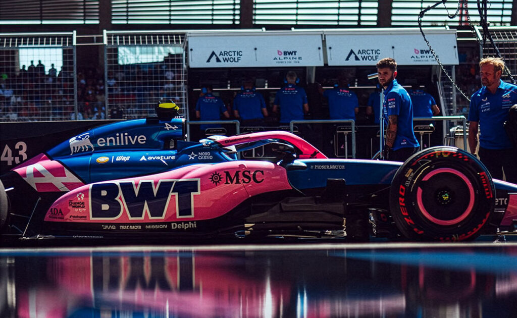 Franco Colapinto ya está en la pista de Austria.