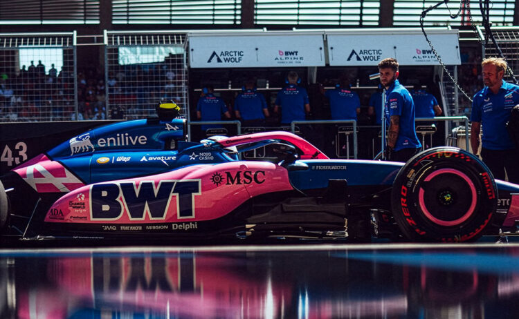 Franco Colapinto ya está en la pista de Austria.