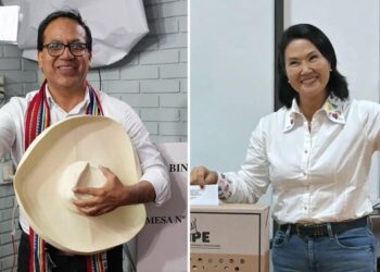 Fujimori y Sánchez disputaban voto a voto el balotaje en Perú Fujimori y Sánchez disputaban voto a voto el balotaje en Perú